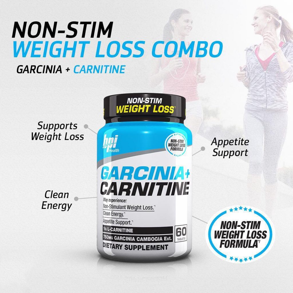 BPI SPORTS GARCINIA + CARNITINE QUEMADOR DE GRASA 60 TABLETAS Suplex